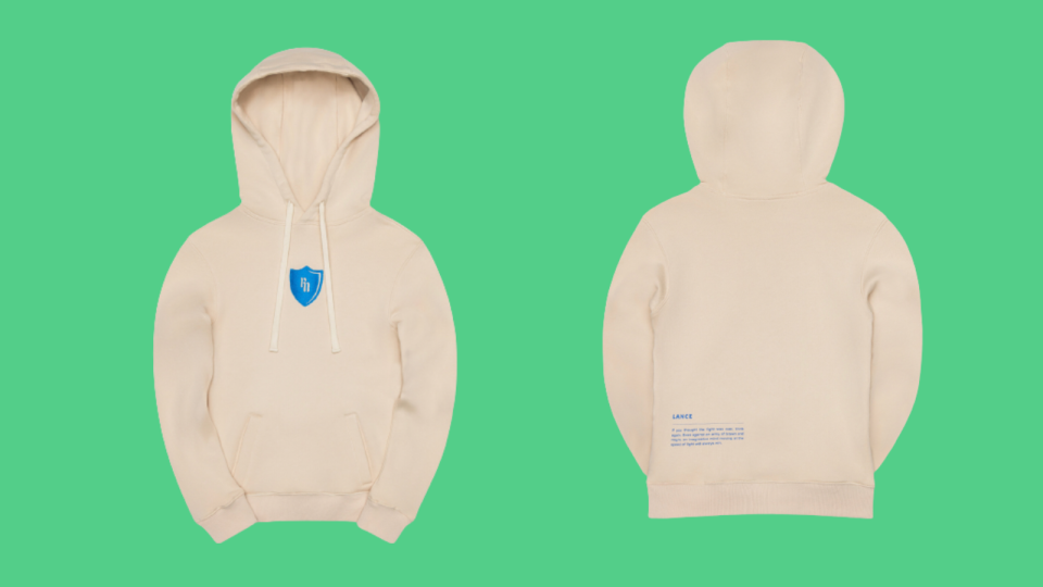 This hoodie from Royal Nation offers children a chance to connect to inspiring characters.