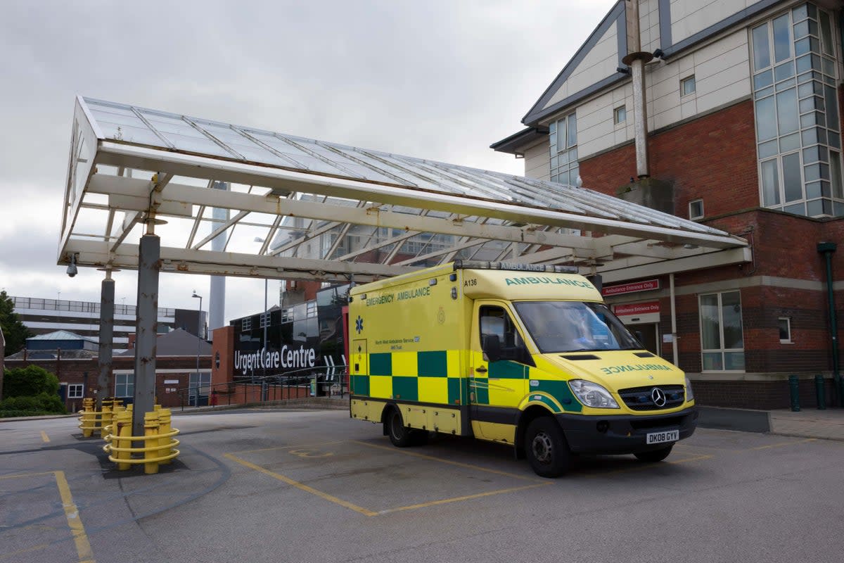 The cause of the flooding at Blackpool Victoria Hospital is not known  (Alamy/PA)