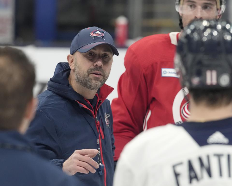 Pascal Vincent coached the Blue Jackets to a 27-43-12 record and a last-place finish in the Eastern Conference.