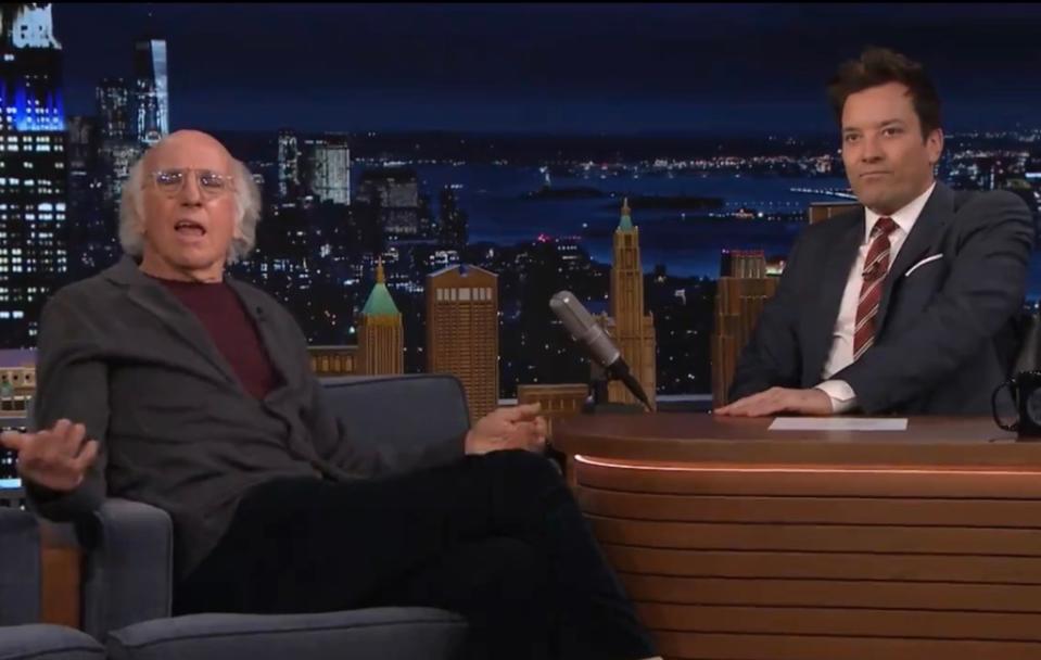 Larry David told Jimmy Fallon Tuesday that his mother once wrote to a longtime New York Post columnist and psychologist over concerns about her then-12-year-old son’s dislike for people.