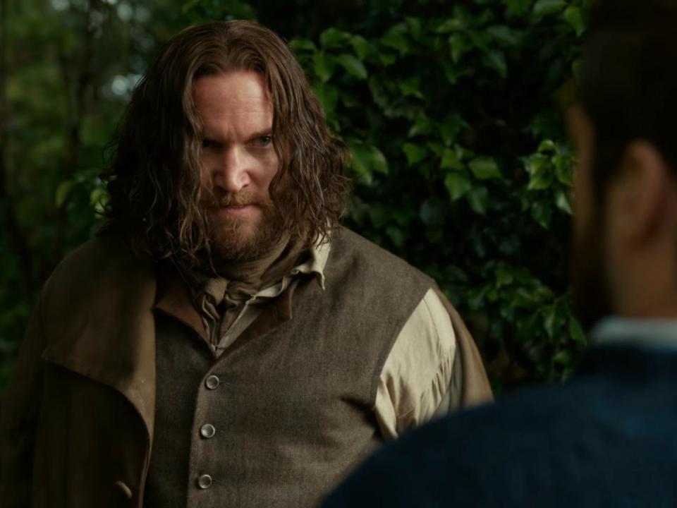 Buck Mackenzie (Diarmaid Murtagh) makes a return in "Outlander" season seven, episode six.