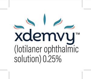 XDEMVY (lotilaner ophthalmic solution) 0.25% Logo