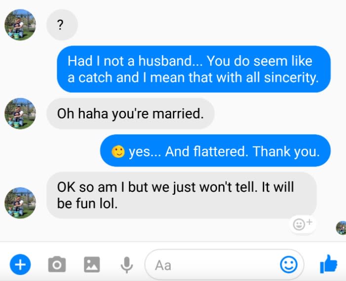 This woman had the BEST response to a married man who sexted her