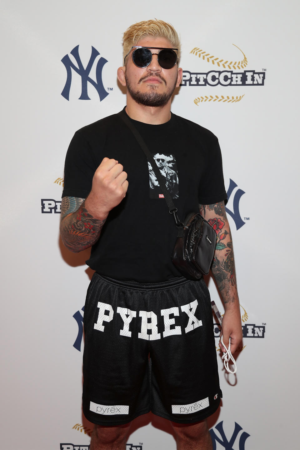 NEW YORK, NY - JUNE 28:  Dillon Danis attends CC Sabathia's PitCChIn Foundation Celebrity Softball Game at Yankee Stadium on June 28, 2018 in New York City.  (Photo by Cassidy Sparrow/Getty Images)