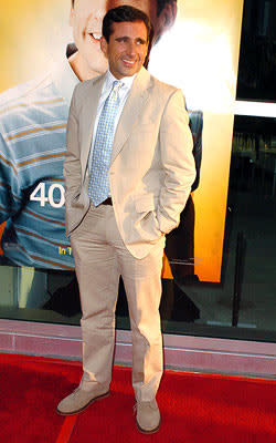 Steve Carell at the Hollywood premiere of Universal Pictures' The 40-Year-Old Virgin