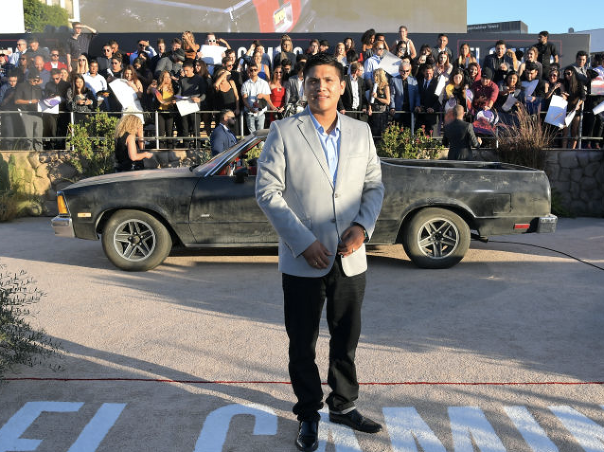 "El Camino: A Breaking Bad Movie" actor Johnny Ortiz appeared in an L.A. court Monday. (Photo: Charley Gallay/Getty Images for Netflix) 