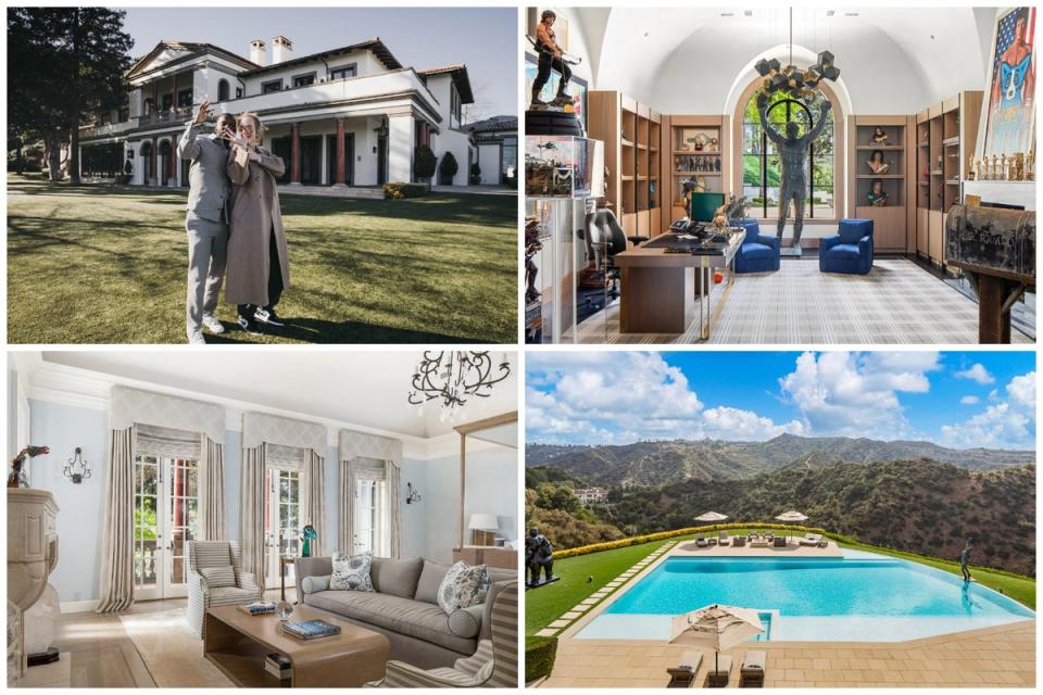 Adele and Rich Paul’s $58 million LA mansion (ES Composite)