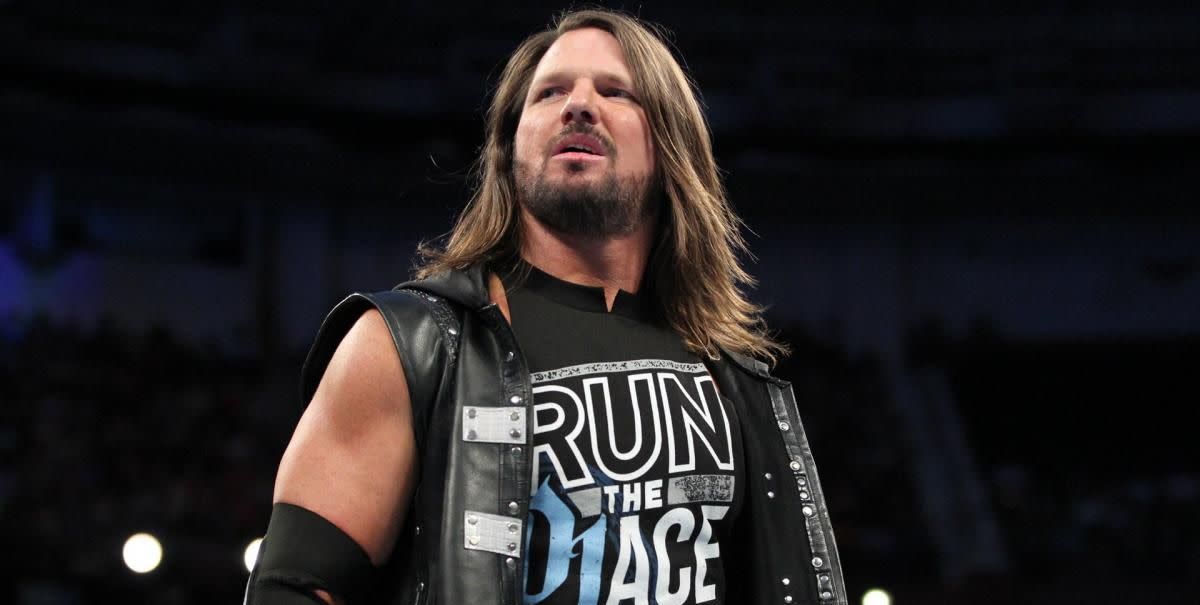 aj styles on wwe smackdown live