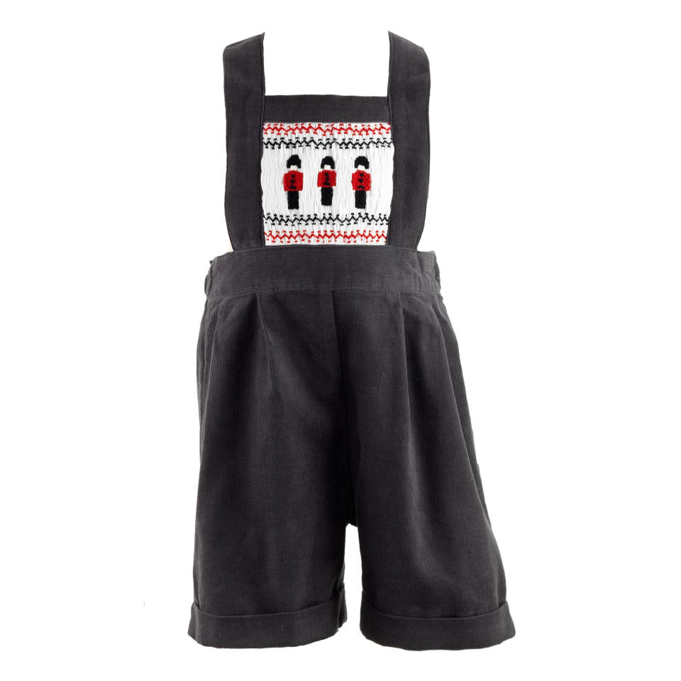 Rachel Riley Soldier Smocked Dungarees