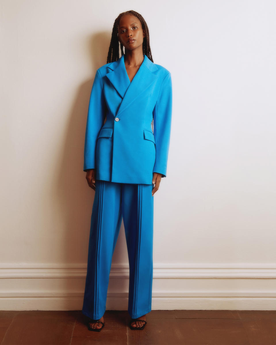 Tailoring from the debut Topshop collection under Asos’ ownership.