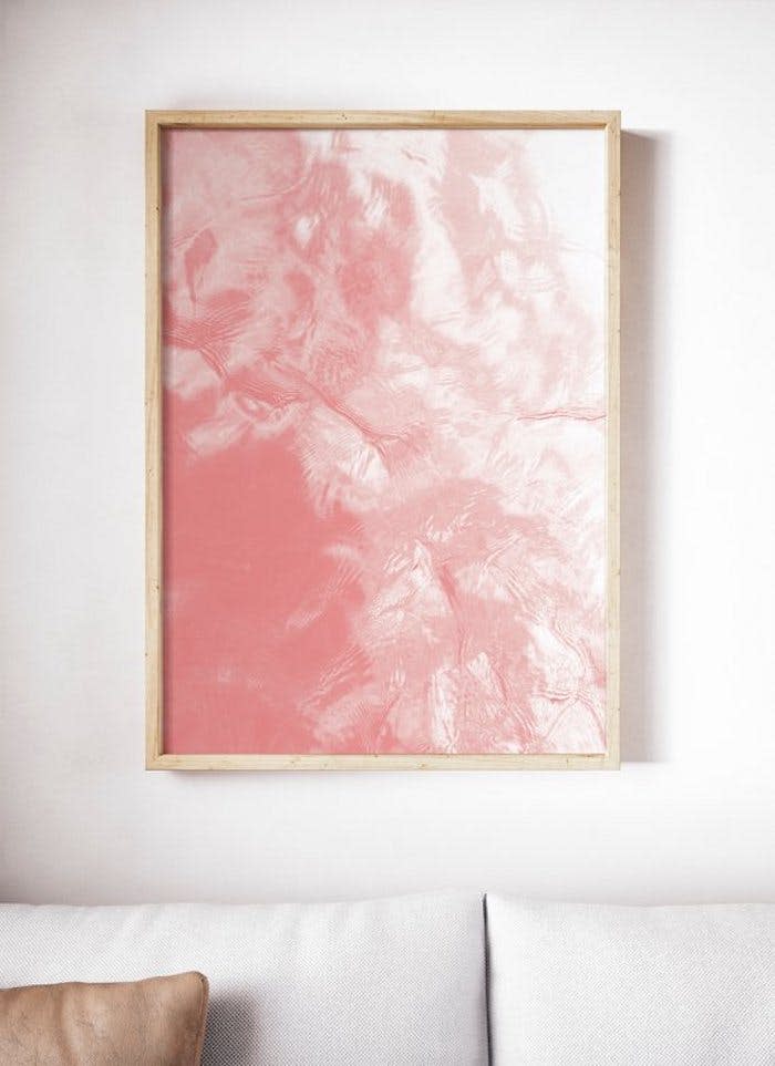 The Peoples Prints Blush Pink Water Print