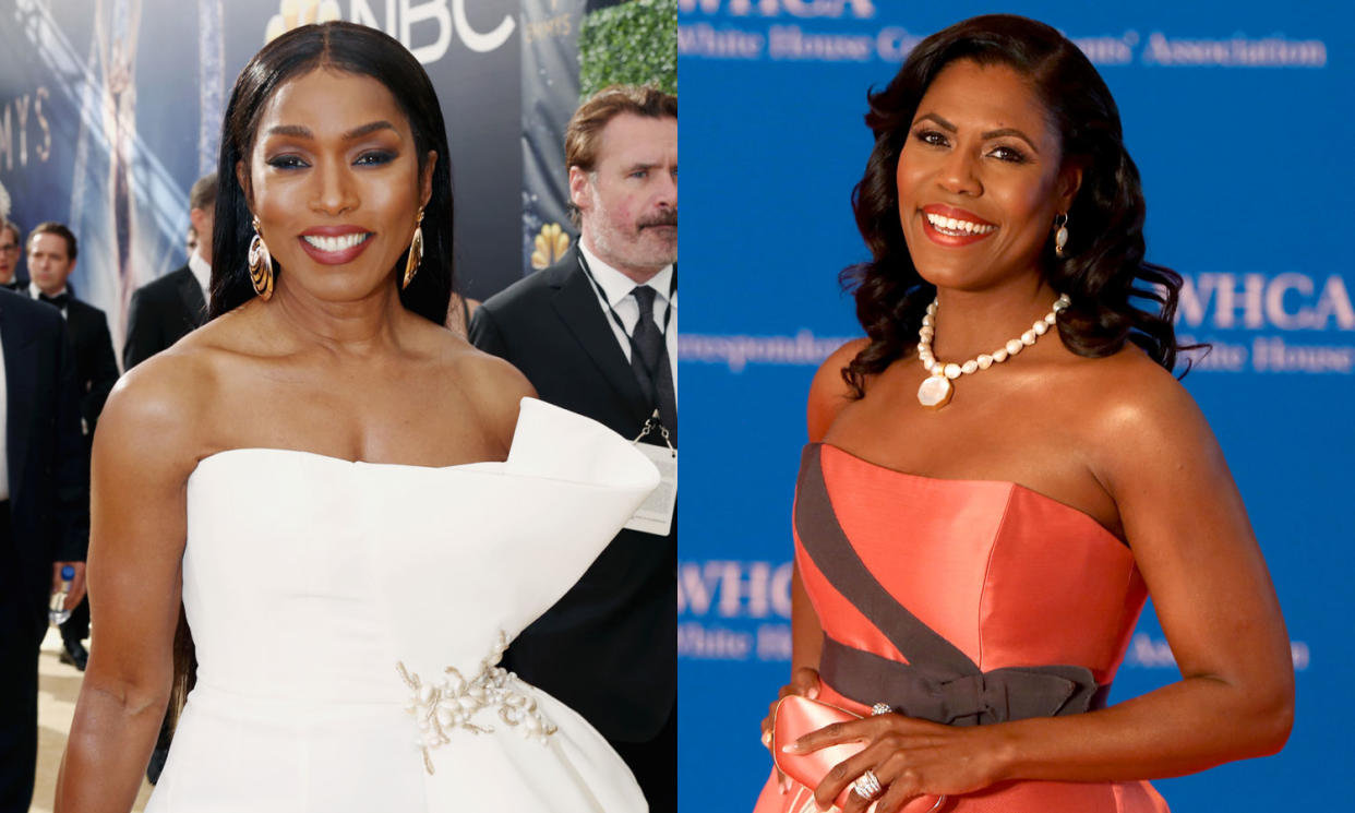 Angela Bassett was mislabeled as Omarosa Manigault Newman in the <em>New York Times</em>. (Photo: Getty Images)