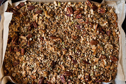 Nekisia Davis' Olive Oil and Maple Granola By Genius Recipes • 42 Comments