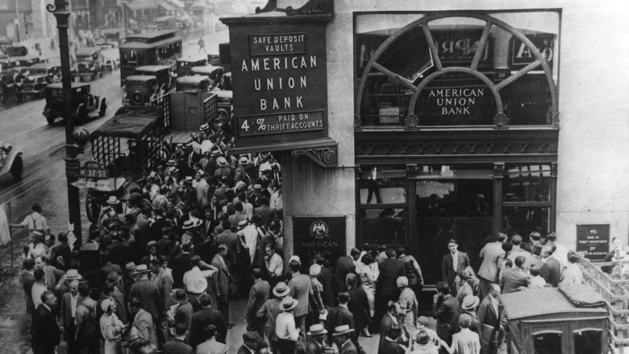 American Union Bank New York Great Depression