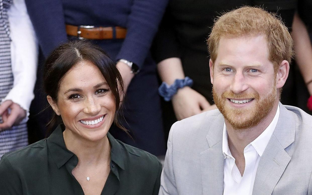 Meghan Markle is pregnant with her first child  - AFP