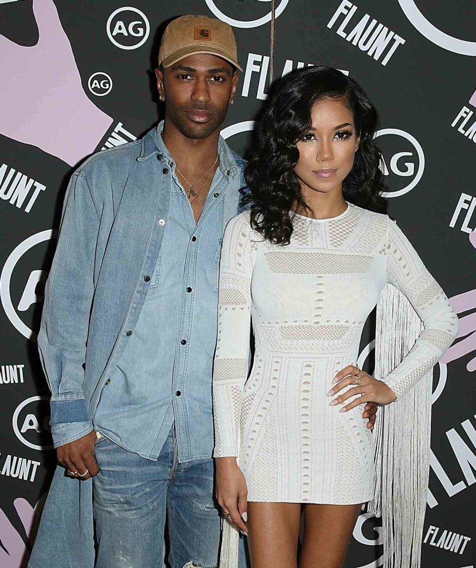 Big Sean and Jhen Aiko attend the Flaunt Magazine and AG celebration of "Foreplay," a preview of The Good Times Issue Featuring Cage The Elephant, Hosted By Jhen Aiko and Big Sean of Twenty88 on April 14, 2016 in Los Angeles, California.