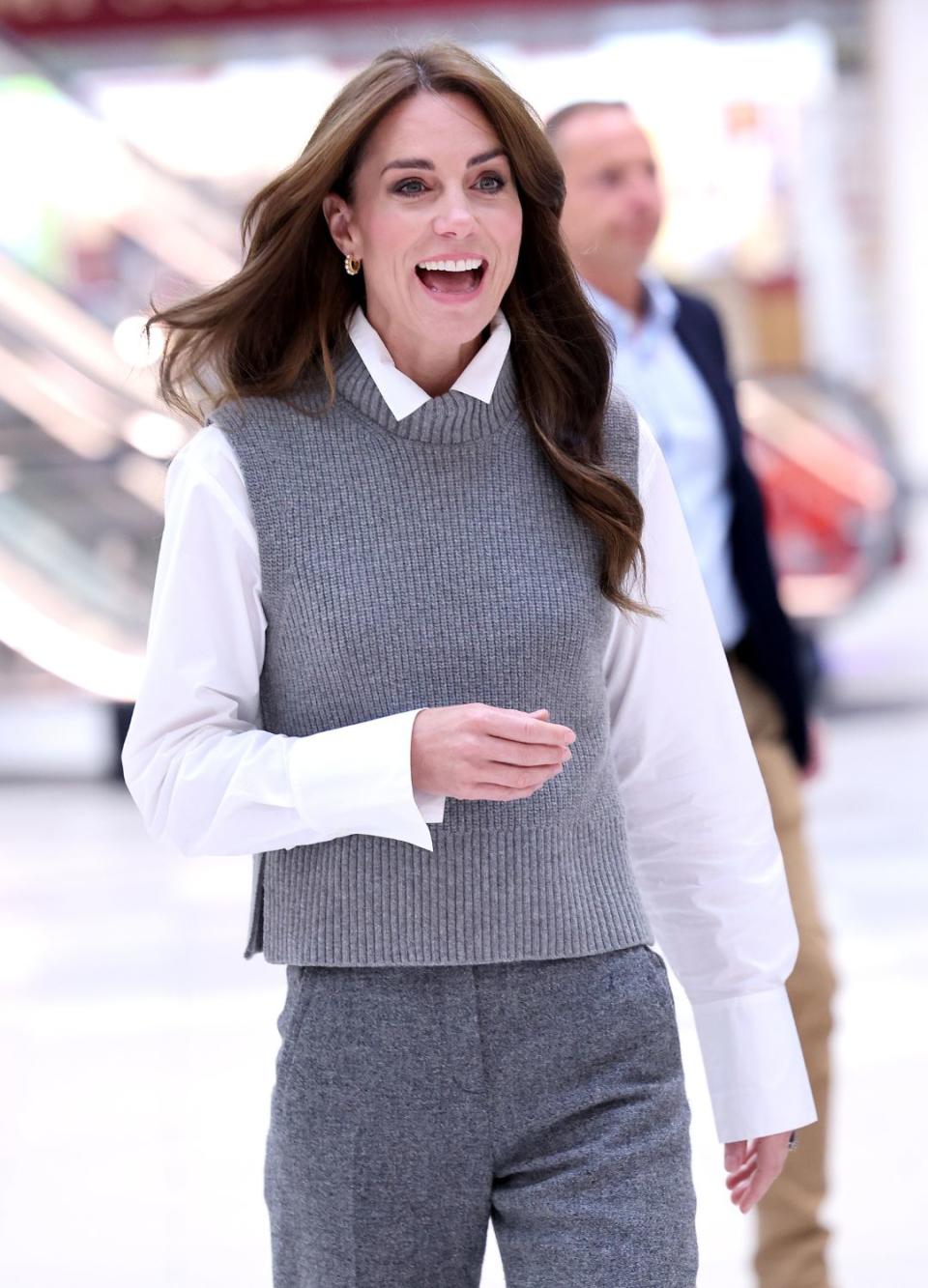 Kate Middleton's daytime greys