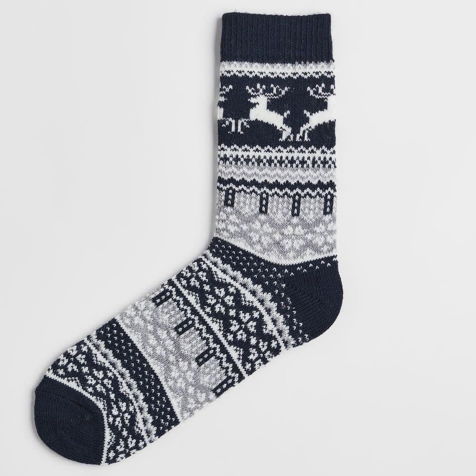 Wool-blend Socks