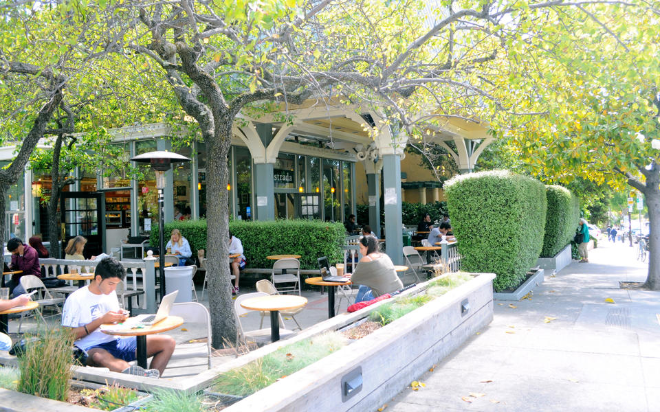 Caffe Strada in Berkeley, California