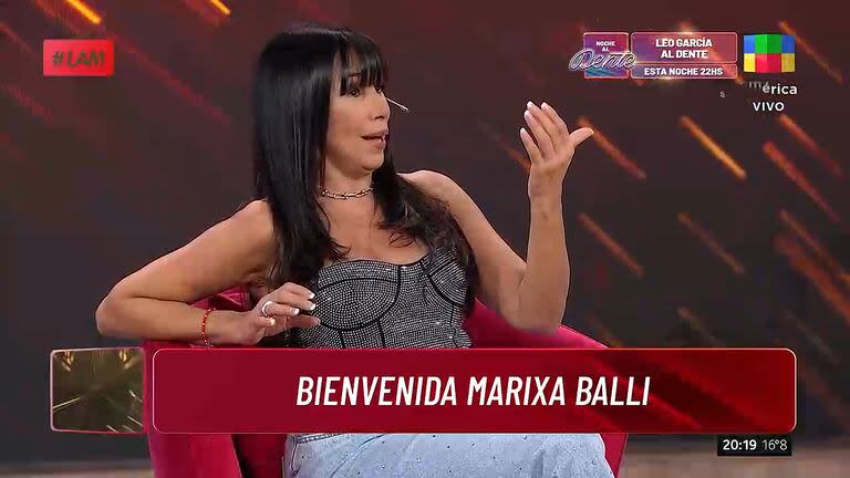 Marixa Balli criticó la atención médica que recibió y destacó que sus primos le resolvieron su problema desde Corrientes