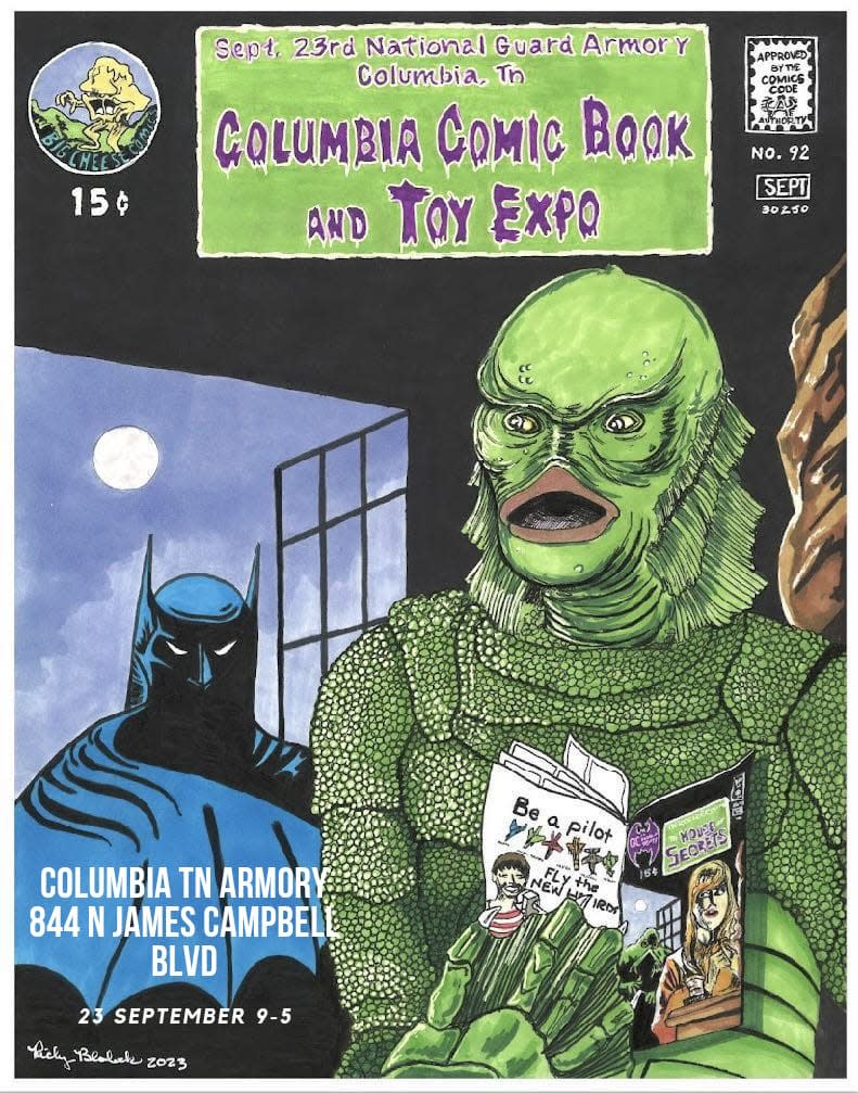 The annual Columbia Comic Book and Toy Expo returns to the Columbia National Guard Armory from 9 a.m. to 5 p.m. Saturday.