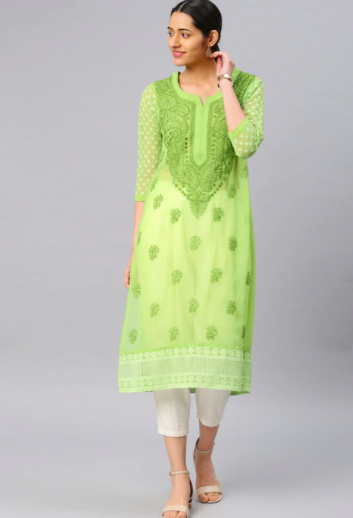 SHOP: Ditch your loungewear for some ethnic Chikankari kurtas