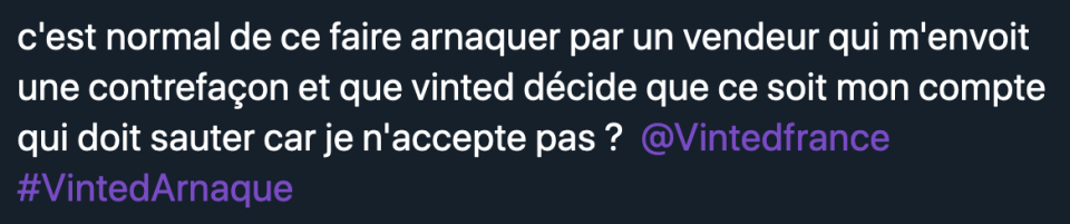 © Capture d'écran Twitter