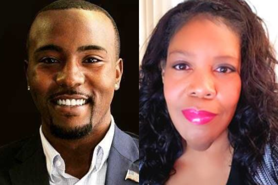Jervonte Edmonds (left) and Roz Stevens are running for the District 88 State House seat in the Nov. 8, 2022, election.