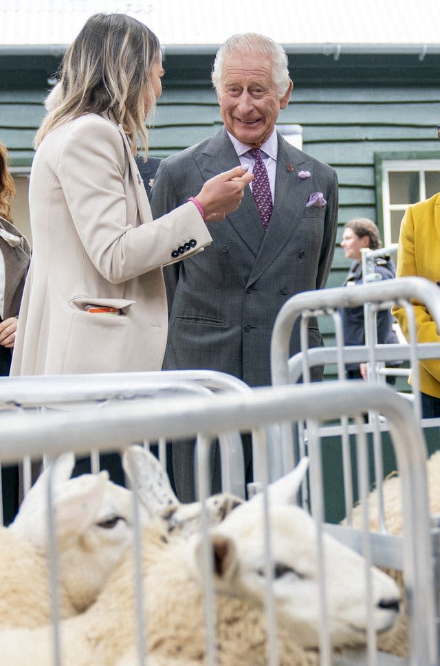 Royal visit to Cumnock