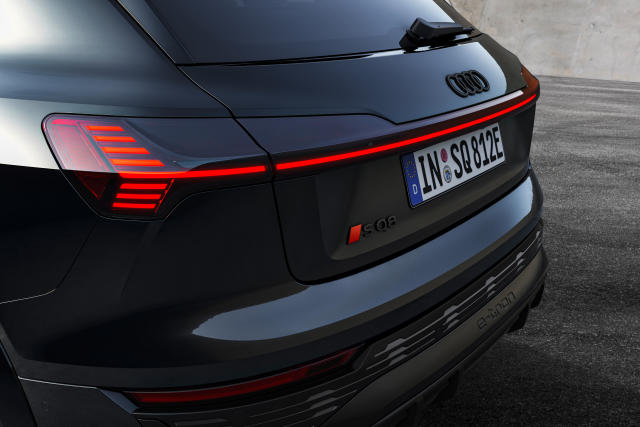 Audi's new flagship Q8 e-tron SUV boasts a maximum range of 373 miles