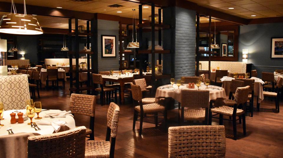 A man could face jail time after police say he used a former guest's key card to order and pay for hundreds of dollars' worth of food and drinks at two restaurants at The Breakers Palm Beach resort, including The Italian Restaurant, seen here.