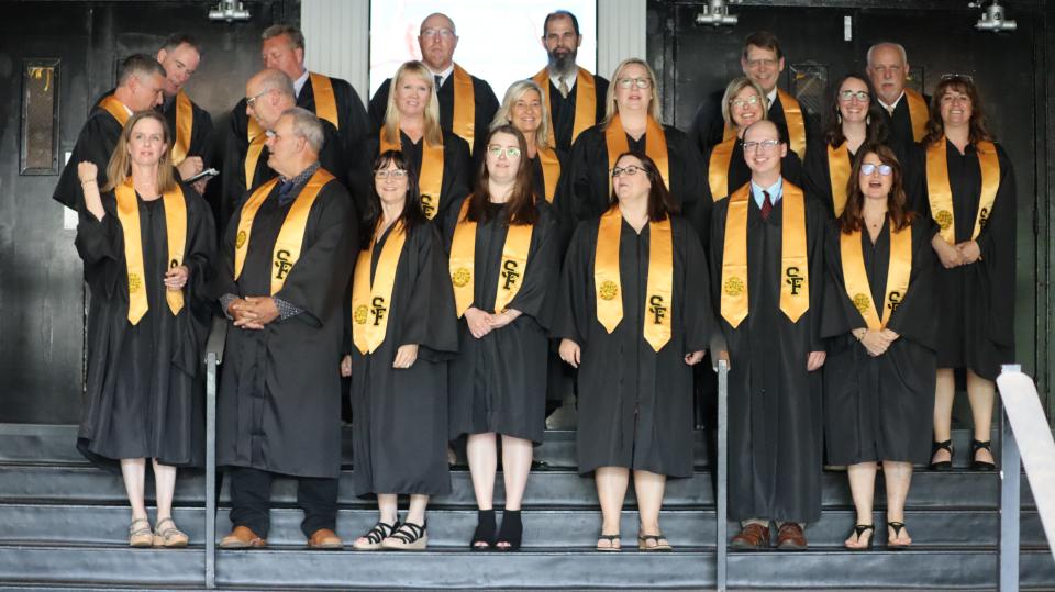 Santa Fe Unit School graduation takes place in Culleoka, Tenn. on May. 16, 2023. 