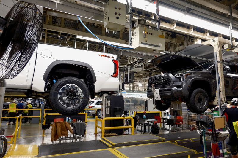 Toyota's truck plant in San Antonio