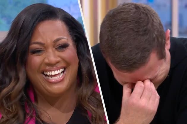 Alison Hammond and Dermot O'Leary on This Morning