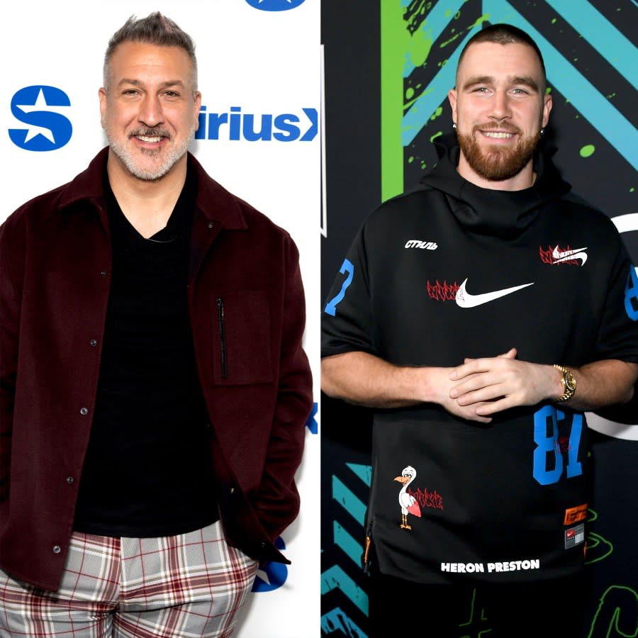 Joey Fatone Jokes That Travis Kelce Chose NSync Over Taylor Swift s Tour