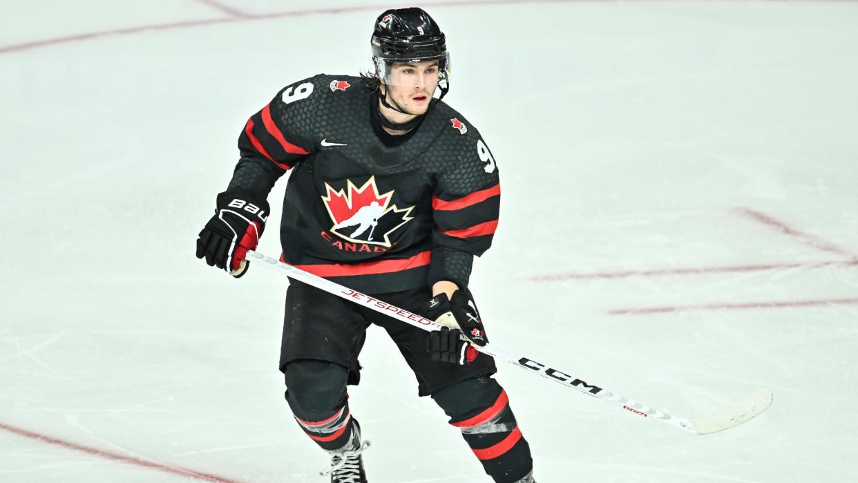 The World Juniors were dominated by Connor Bedard, the projected top pick of the 2023 NHL Draft, but there were plenty of other prospects who shined on the big stage. (Getty Images)