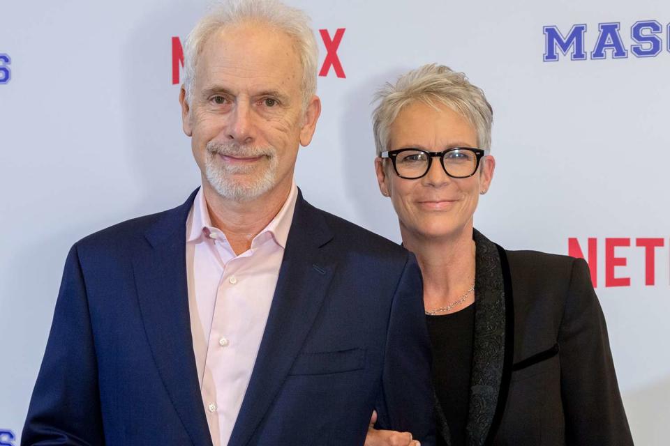 Greg Doherty/Getty Images Jamie Lee Curtis says her husband Christopher Guest encouraged her to write her first graphic novel.