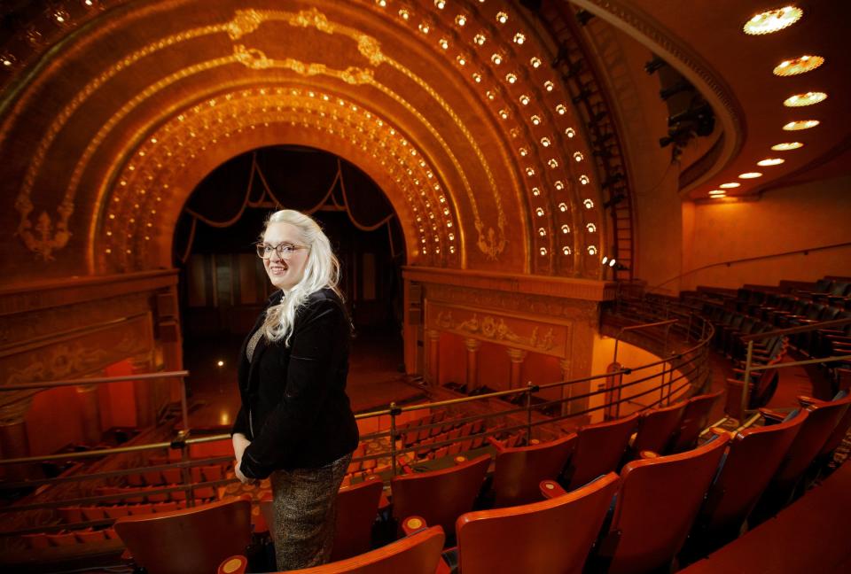 Opera Columbus General Director and CEO Julia Noulin-Merat in the Southern Theatre