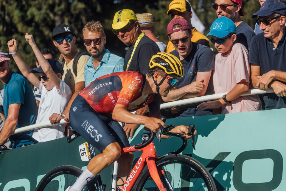 Stunning images from the 15th stage of the 2023 Tour de France, from Les Gets Les Portes du Soleil to Saint-Gervais Mont Blanc