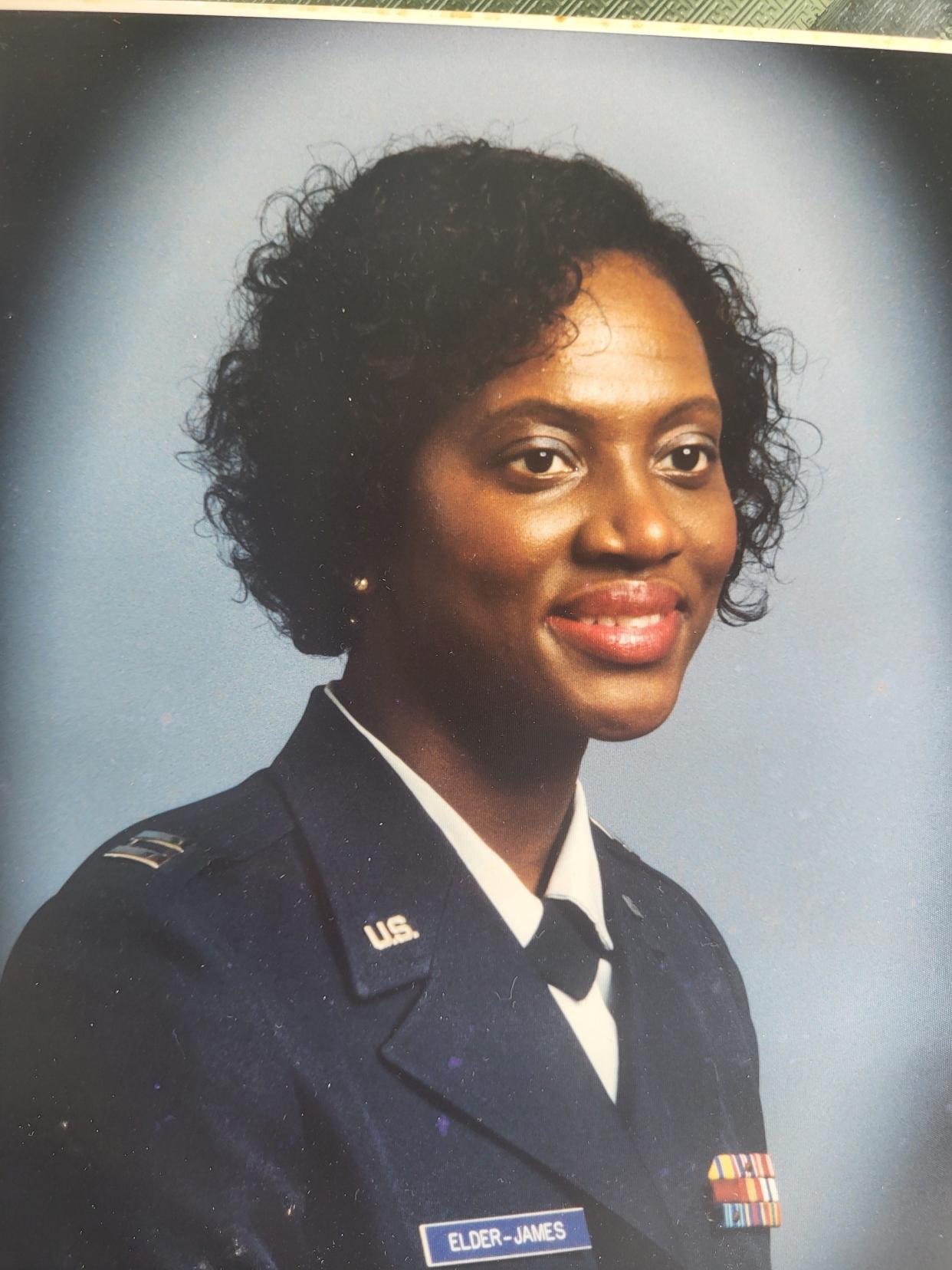 Marian Elder served a combined 22 years in three different branches of the military.