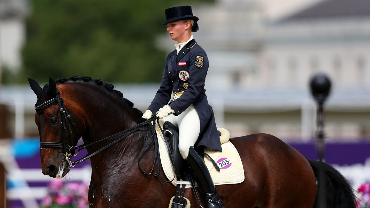 Victoria Max-Theurer's Olympic run came to an abrupt halt. (Photo by Alex Livesey/Getty Images)