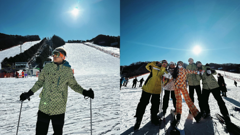 ▲洪川大明滑雪場玩法—雙板滑雪(Ski)
（圖／@yt.heng, Instagram)