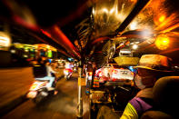 This vibrant shot from inside a tuk tuk in Thailand was taken by Yen Baet (Yen Baet)