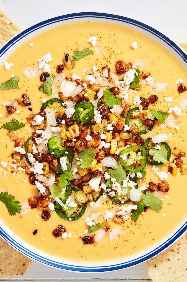 instant pot street corn queso