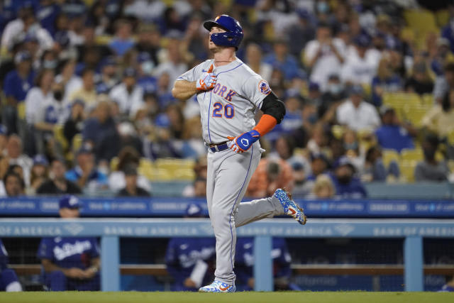 Javier Baez, Mets take one from Dodgers, 7-2