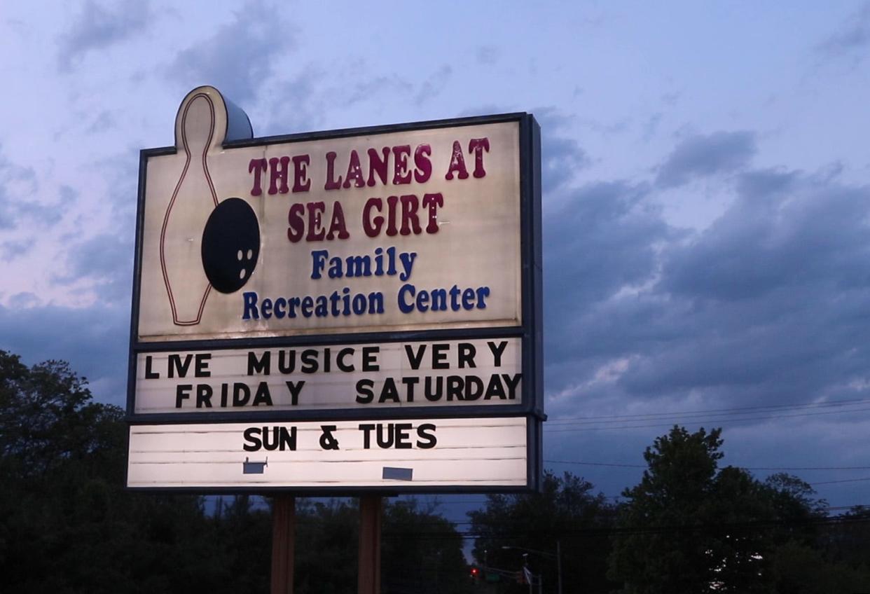 The Lanes at Sea Girt, a bowling alley on Route 35, will close May 17 after more than 60 years. The property has been sold. But first, it is having one last week of concerts and bowling. Members of a variety of bands come together in the center bowling lanes to play live music for those bowling around them.            Sea Girt, NJTuesday, May 11, 2021  