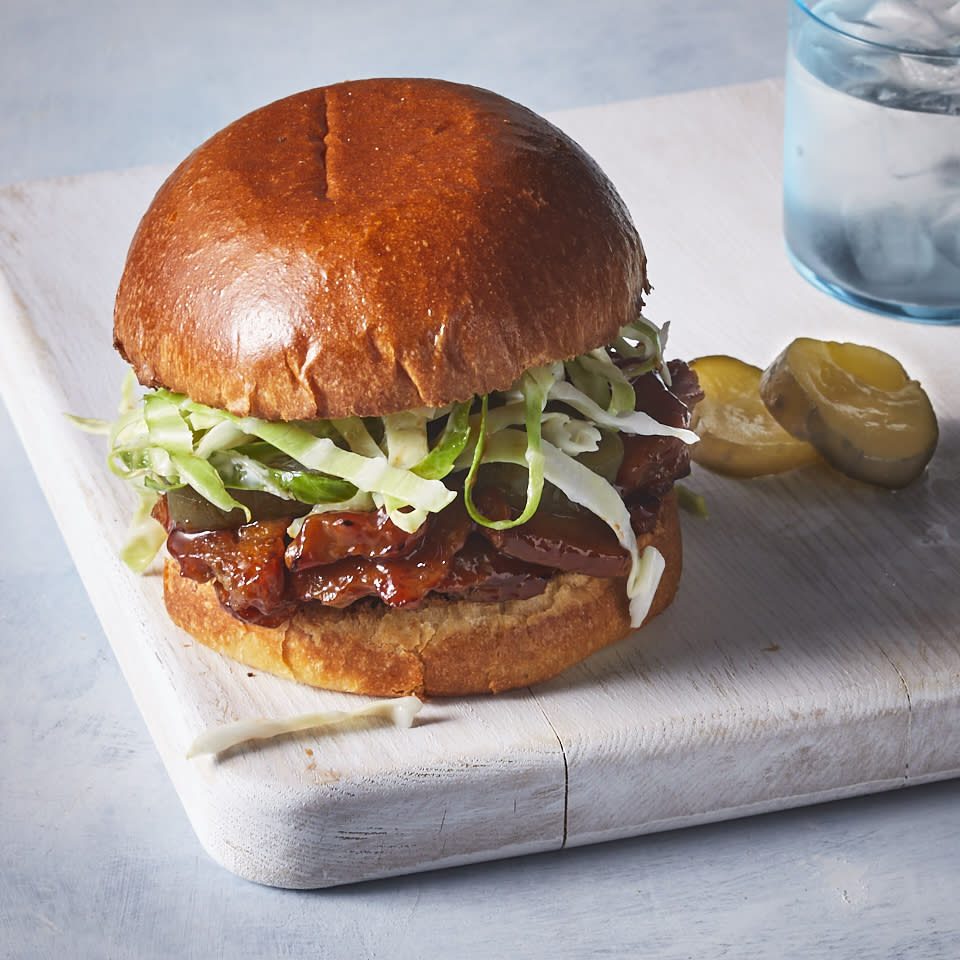 Seitan BBQ Sandwiches