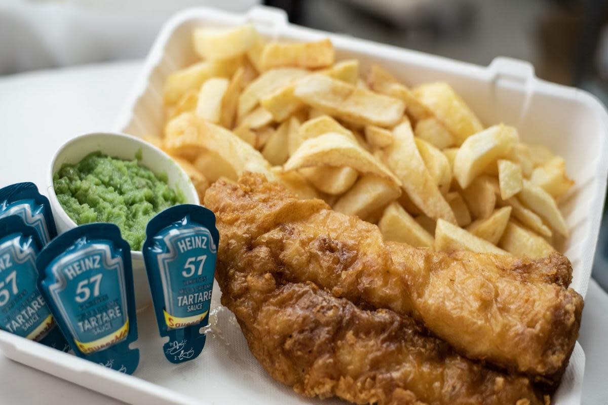 A fish and chip restaurant and takeaway has been featured in a prestigious food guide <i>(Image: Newsquest)</i>