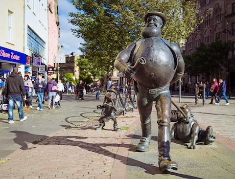 A statue of Desperate Dan ranks higher than the V&A - Credit: iStock