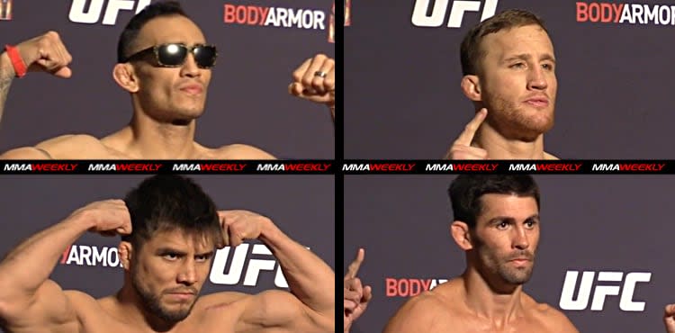 UFC 249 weigh-ins championship bouts